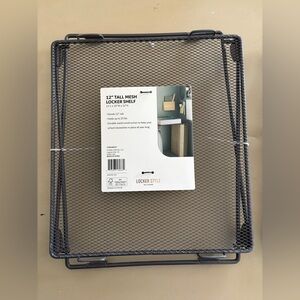 Locker Style Mesh Shelf